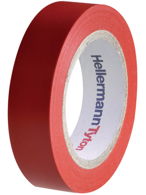 HellermannTyton - HTAPE-FLEX15RD-15X10 - PVC Insulation Tapes, HelaTape Flex 15 red 15 mmx10 m PU=Reel, HTAPE-FLEX15RD-15X10, HellermannTyton