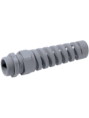 Lapp - SKINTOP BS-M 12X1,5 RAL 7035 LGY - Cable gland with bend protection SKINTOP M12 x 1.5 3.5...7 mm x 8 mm Polyamide light grey IP 68 - 53111800, SKINTOP BS-M 12X1,5 RAL 7035 LGY, Lapp
