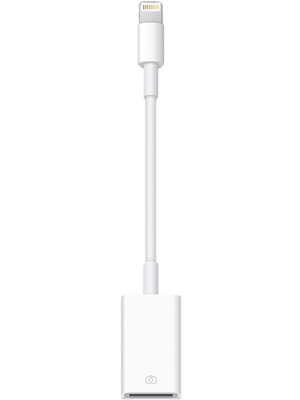 Apple - MD821ZM/A - Lightning -> USB Camera Adapter white, MD821ZM/A, Apple