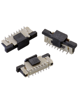 Würth Elektronik - 687312124422 - Connector FFC/FPC, vertical 12P, 687312124422, Würth Elektronik