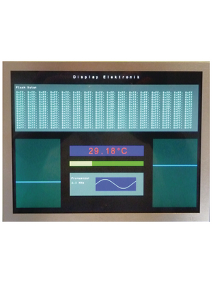 Display Elektronik - DEM 800600A TMH-PW-N - TFT display 8" 800 x 600 Pixel, DEM 800600A TMH-PW-N, Display Elektronik