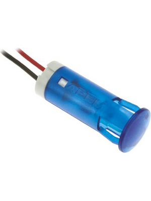 Apem - QS103XXB24 - LED Indicator blue 24 VDC, QS103XXB24, Apem
