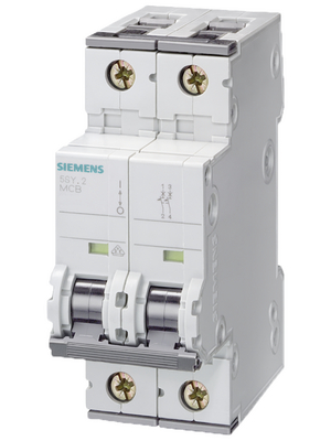 Siemens - 5SY5201-7 - Circuit Breaker universal current sensitive 1 A 2, Circuit tripping C, 5SY5201-7, Siemens