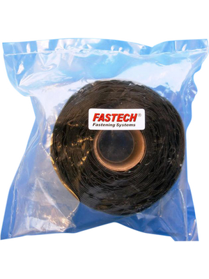 Fastech - T0205099990305 - Hook tape black 50 mmx5.0 m PU=Reel of 5 meter, T0205099990305, Fastech