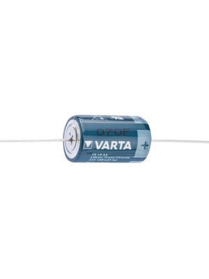 Varta Microbattery - ER 1/2 AA S CD - Lithium battery 3.6 V 1200 mAh 14250, 1/2AA, ER 1/2 AA S CD, Varta Microbattery