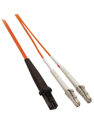 FibreFab - LCMTRJ50OR1 - FO cable 50/125um OM2 MTRJ/LC 1.00 m orange, LCMTRJ50OR1, FibreFab