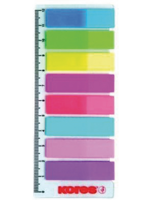 Kores - N45120 - NOTES INDEX 12 x 45 mm, 8 colours, N45120, Kores