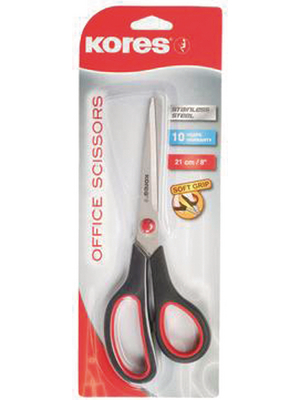 Kores - SCH35210 - SOFTGRIP office scissors 21 cm, SCH35210, Kores