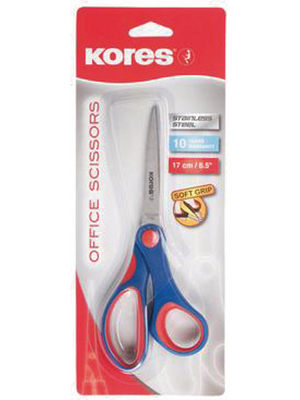 Kores - SCH35217 - SOFTGRIP office scissors 17 cm, SCH35217, Kores