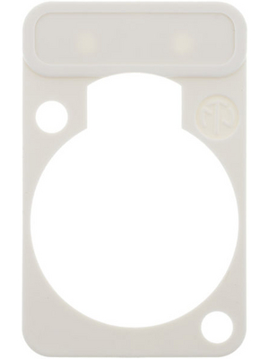 Neutrik - DSS-WHITE - Colour-coded marking plate white, DSS-WHITE, Neutrik