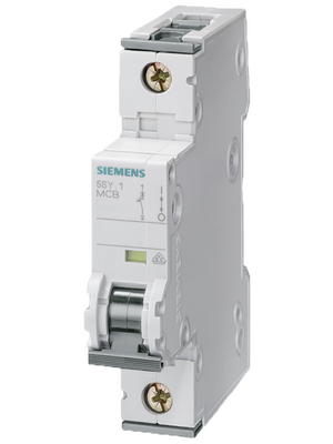Siemens - 5SY5101-7 - Circuit Breaker universal current sensitive 1 A 1, Circuit tripping C, 5SY5101-7, Siemens
