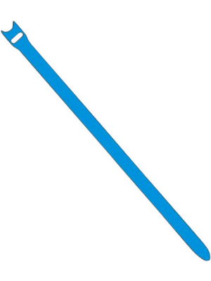 Fastech - E7-2-131-B10 - Hook-and-loop cable ties blue 200 mm x7 mm, E7-2-131-B10, Fastech