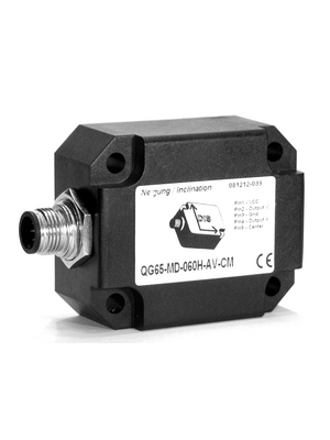 DIS Sensors - QG65-KI-360H-AV-CM - Inclination sensor, 0.5...4.5 V,  360, Measurement axes 1, 0.07 , QG65-KI-360H-AV-CM, DIS Sensors