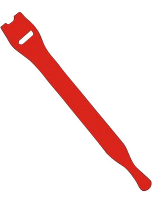 Fastech - E1-2-530-B10 - Hook-and-loop cable ties red 200 mm x13 mm, E1-2-530-B10, Fastech