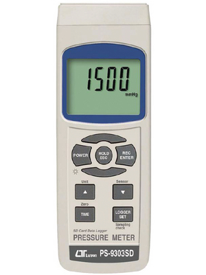 Lutron - PS-9303SD - Pressure gauge 0...200 bar, PS-9303SD, Lutron