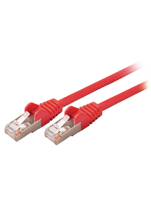 Valueline - VLCP85121R75 - Patch cable CAT5 SF/UTP 7.50 m red, VLCP85121R75, Valueline