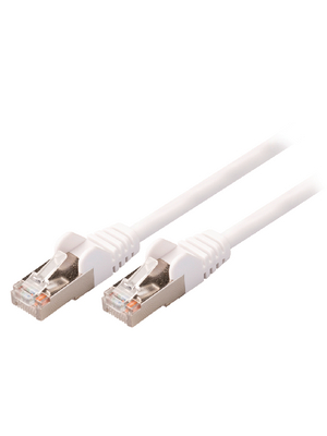 Valueline - VLCP85121W75 - Patch cable CAT5 SF/UTP 7.50 m white, VLCP85121W75, Valueline