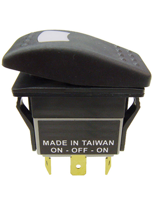 Taiway - MR-2P1-S04-2-000-R-24V-M1 - Rocker switch 1P 15 A / 25 A 24 VDC / 12 VDC, MR-2P1-S04-2-000-R-24V-M1, Taiway