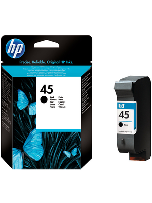 Hewlett Packard (DAT) - 51645GE - Ink 45 black, 51645GE, Hewlett Packard (DAT)