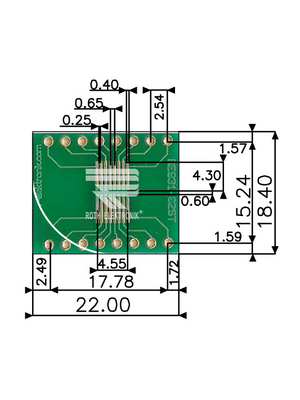 Roth Elektronik - RE931-02ST - Prototyping board FR4 Epoxide + chem. Ni/Au, RE931-02ST, Roth Elektronik