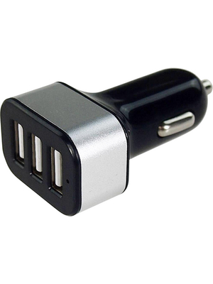 Maxxtro - MX-S75W3 - USB car charger adapter 7.2 A, 3-Port black, MX-S75W3, Maxxtro