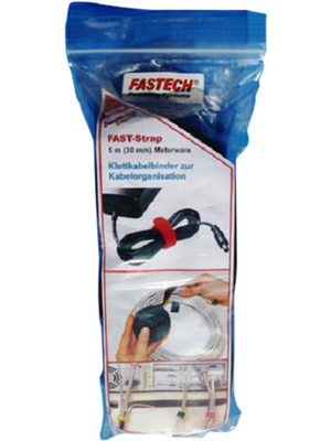 Fastech - 698-330-BAG - Hook-and-loop fastener on reel black 5 m x30 mm, 698-330-BAG, Fastech