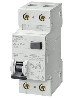 Siemens - 5SU1356-7KK06 - RCD circuit breaker 6 A, 5SU1356-7KK06, Siemens