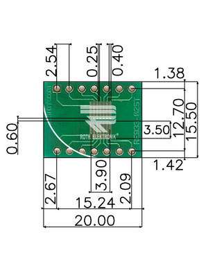 Roth Elektronik - RE933-02ST - Prototyping board FR4 Epoxide + chem. Ni/Au, RE933-02ST, Roth Elektronik