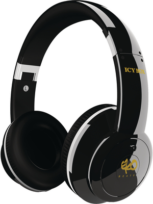 ICY BOX - IB-HPH2-EK-B - BigCityVibes Eko BEATS stereo headphones black, IB-HPH2-EK-B, ICY BOX