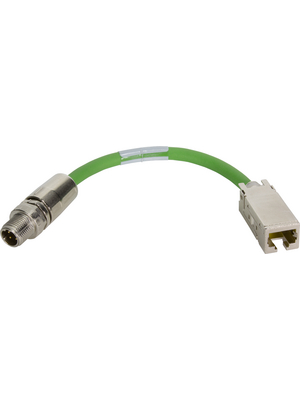 HARTING - 09 48 541 1104 002 - Adapter M12 D-coded to RJ45 IP 65/67, 09 48 541 1104 002, HARTING