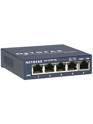 Netgear - FS105-300PES - Switch 5x 10/100, Desktop, FS105-300PES, Netgear