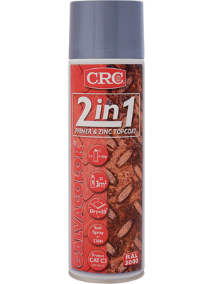 CRC - ANTICORROSIVE-COLOR, RED 5 - Anticorrosive coloured lacquer Spray 500 ml, ANTICORROSIVE-COLOR, RED 5, CRC