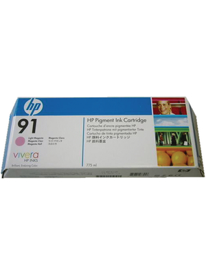 Hewlett Packard (DAT) - C9487A - Ink triple pack 91 light magenta, C9487A, Hewlett Packard (DAT)
