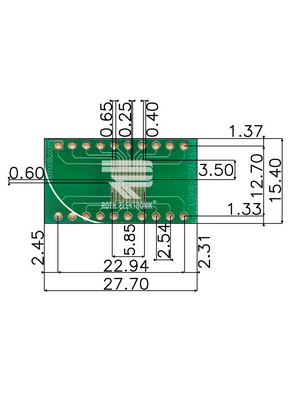 Roth Elektronik - RE933-04ST - Prototyping board FR4 Epoxide + chem. Ni/Au, RE933-04ST, Roth Elektronik