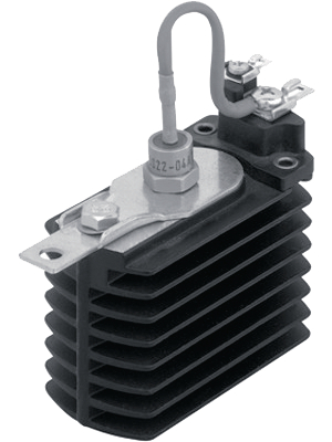 Fischer Elektronik - K 3-M 12 - Heat sink 82 mm 3 K/W black anodised, K 3-M 12, Fischer Elektronik