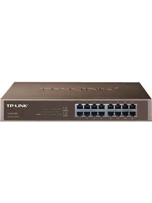 TP-Link - TL-SG1016D - Switch 16x 10/100/1000 19", TL-SG1016D, TP-Link