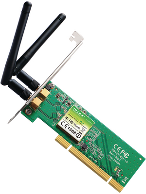 TP-Link - TL-WN851ND - WLAN PCI card 802.11n/g/b 300Mbps, TL-WN851ND, TP-Link
