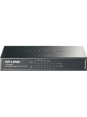TP-Link - TL-SG1008P - Switch 8x 10/100/1000 (4x PoE) Desktop, TL-SG1008P, TP-Link