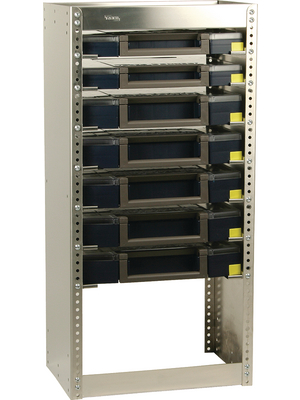 Raaco - S217 BOXXSER-REOL - Assortment box shelf system 486 x 992 mm, S217 BOXXSER-REOL, Raaco