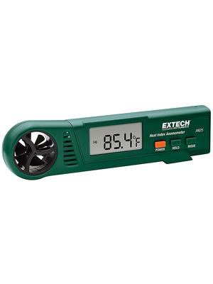 Extech Instruments - AN25 - Heat Index Anemometer 0.4...25 m/s -15...+50 C 5...95 %, AN25, Extech Instruments