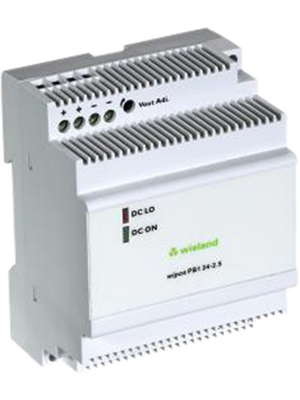 Wieland - 81.000.6342.0 - Switched-mode power supply 12 VDC/4.5 A 54 W Phases=1, 81.000.6342.0, Wieland