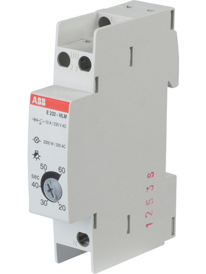 ABB - E232-HLM - Staircase Lighting Timer Switch, 230 VAC, 20 s-60 s, E232-HLM, ABB