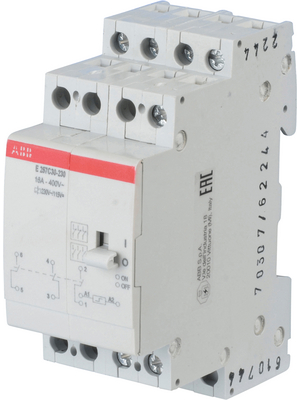 ABB - E257 C30-230 - Surge Current Switch, 3 NO, 230 VAC / 115 VDC, E257 C30-230, ABB