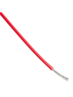 Alpha Wire - 2934 RD - Hook-Up Wire ThermoThin, 0.020 mm2, red Nickel-plated copper ECA Fluoropolymer, 2934 RD, Alpha Wire