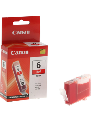 Canon Inc - 8891A002 - Ink BCI-6R red, 8891A002, Canon Inc
