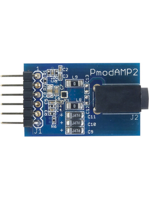 Digilent - 410-233 PMODAMP2 - PmodAMP2, Module, Audio / 3.5 mm / Mono / GPIO, 410-233 PMODAMP2, Digilent