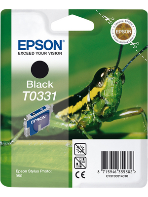 Epson - C13T03314010 - Ink T0331 black, C13T03314010, Epson