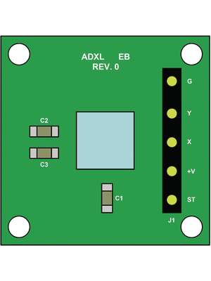 Analog Devices - EVAL-ADXL335Z - Development kit, EVAL-ADXL335Z, Analog Devices