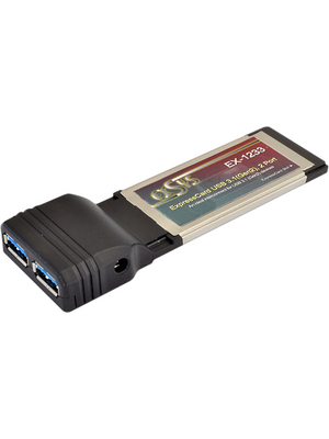 Exsys - EX-1233 - ExpressCard 34 mm USB 3.1, EX-1233, Exsys