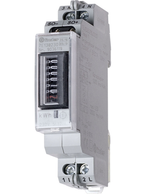 Finder - 7E.13.8.230.0010 - Energy meter Single phase 230 VAC 5 A, 7E.13.8.230.0010, Finder